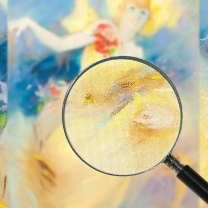 Una Ragazza Che Balla Jules Chéret jch1 quadro stampato su tela