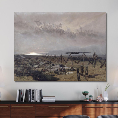 Il Sogno Jean-Baptiste Édouard Detaille jbd30 quadro stampato su tela