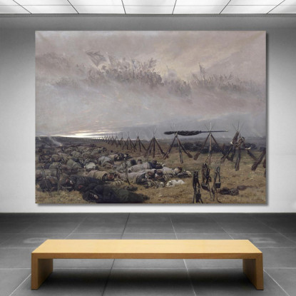 Il Sogno Jean-Baptiste Édouard Detaille jbd30 quadro stampato su tela