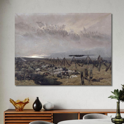 Il Sogno Jean-Baptiste Édouard Detaille jbd30 quadro stampato su tela