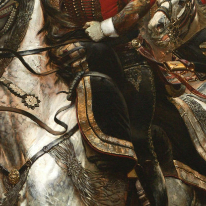 Vive L'Empereur Jean-Baptiste Édouard Detaille jbd33 quadro stampato su tela