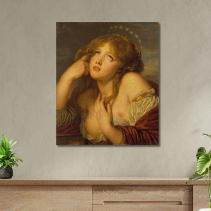 Ariadne Jean-Baptiste Greuze jbg8 canvas print