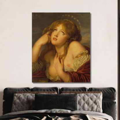 Ariadne Jean-Baptiste Greuze jbg8 canvas print