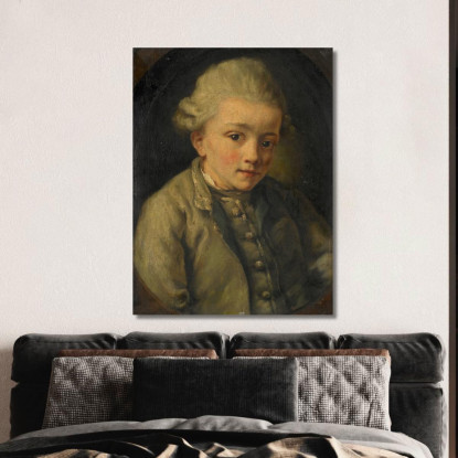 Mozart Jean-Baptiste Greuze jbg37 canvas print