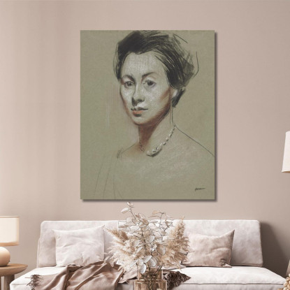 Ava Mendelsohn Jean-Louis Forain jfr9 quadro stampato su tela