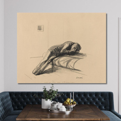 Colui Che Sparò A Clemenceau Jean-Louis Forain jfr13 quadro stampato su tela