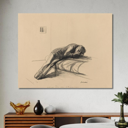 Colui Che Sparò A Clemenceau Jean-Louis Forain jfr13 quadro stampato su tela