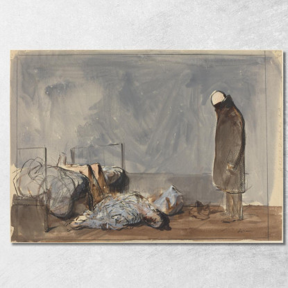 Erano A Lacci 2 Jean-Louis Forain jfr24 quadro stampato su tela