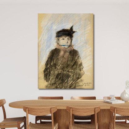 Figura Femminile Jean-Louis Forain jfr25 quadro stampato su tela