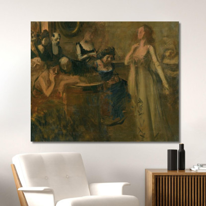 Il Recital Jean-Louis Forain jfr35 quadro stampato su tela