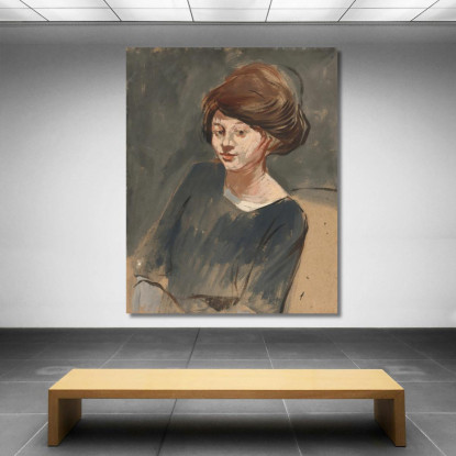 Ritratto Di Una Donna Jean-Louis Forain jfr42 quadro stampato su tela