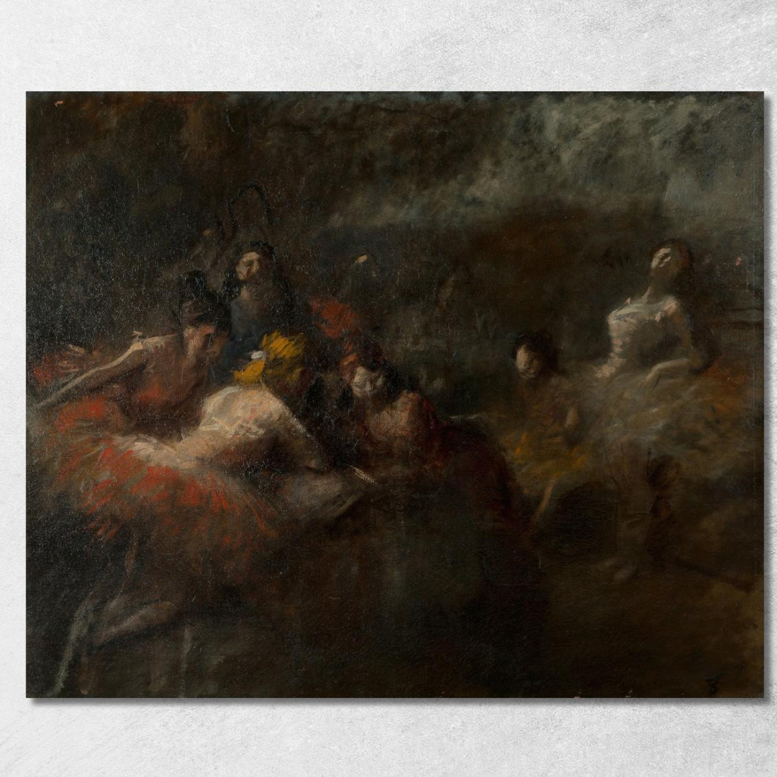 I Ballerini Jean-Louis Forain jfr49 quadro stampato su tela