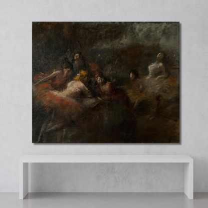 I Ballerini Jean-Louis Forain jfr49 quadro stampato su tela