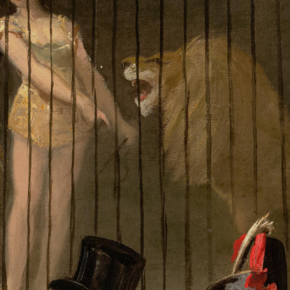 Il Domatore Di Leoni Jean-Louis Forain jfr60 quadro stampato su tela