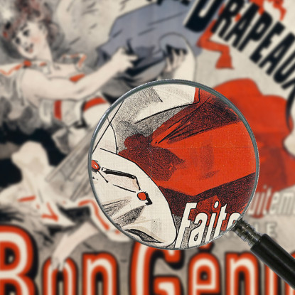 Realizzato Gratuitamente Dal Buon Genio Jules Chéret jch37 quadro stampato su tela