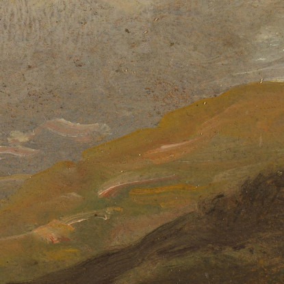 Paesaggio A Nystuen Nel Filefjell Johan Christian Dahl jcd29 quadro stampato su tela