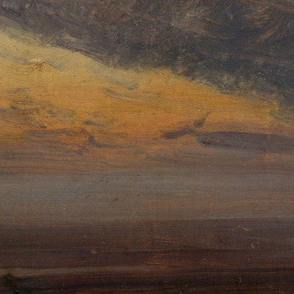 Studio Sull'Elba Johan Christian Dahl jcd52 quadro stampato su tela