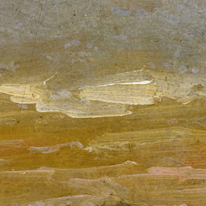 L'Elba Alla Sera Johan Christian Dahl jcd60 quadro stampato su tela