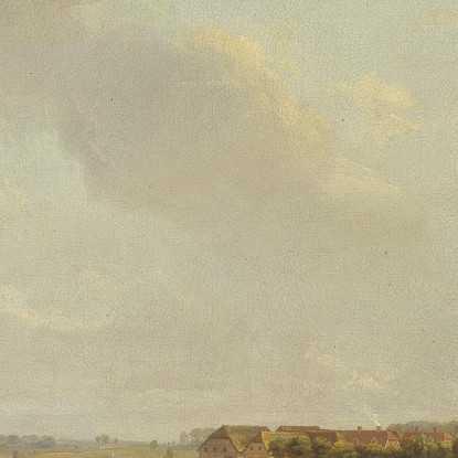 Veduta Di Engelholm A Praesto In Zelanda Johan Christian Dahl jcd86 quadro stampato su tela