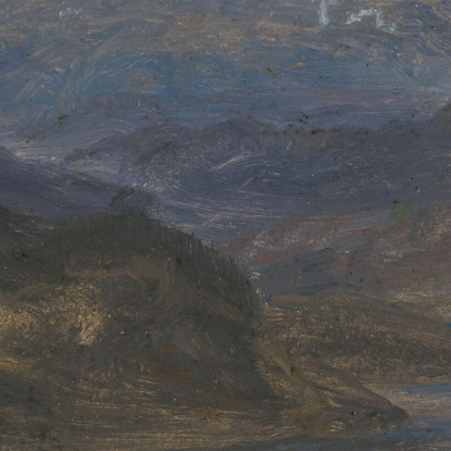 Veduta Di Hjelle In Valdres Johan Christian Dahl jcd88 quadro stampato su tela