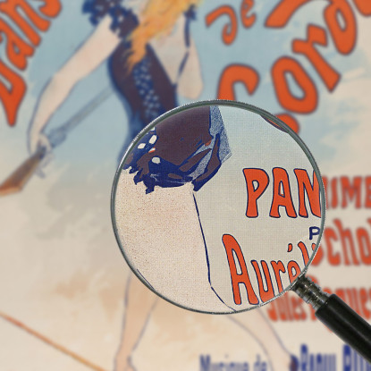 La Ballerina Di Corda Jules Chéret jch50 quadro stampato su tela