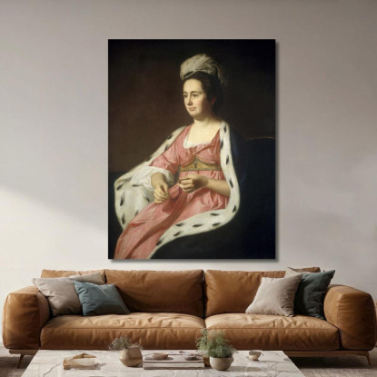 Abigail Smith Babcock – Signora Adam Babcock John Singleton Copley jsg2 quadro stampato su tela