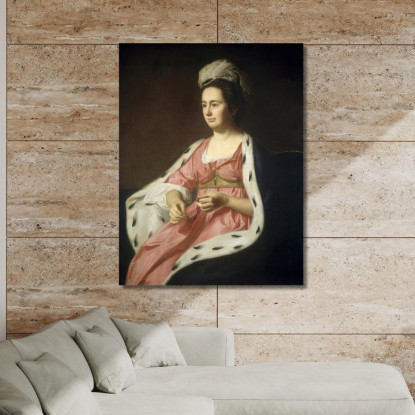 Abigail Smith Babcock – Signora Adam Babcock John Singleton Copley jsg2 quadro stampato su tela