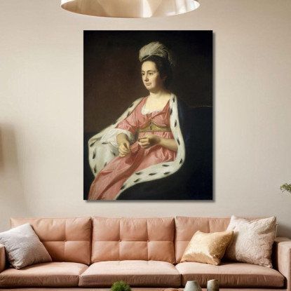 Abigail Smith Babcock – Signora Adam Babcock John Singleton Copley jsg2 quadro stampato su tela