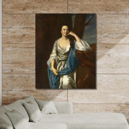 Catherine Greene John Singleton Copley jsg6 quadro stampato su tela