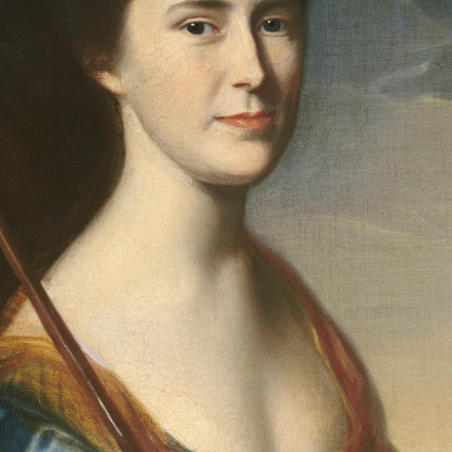 Elizabeth Gray Otis – Signora Samuel Alleyne Otis John Singleton Copley jsg11 quadro stampato su tela