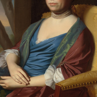 Elizabeth Storer Smith John Singleton Copley jsg14 quadro stampato su tela