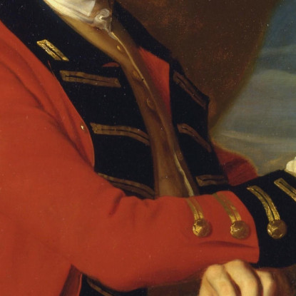 Generale Thomas Gage John Singleton Copley jsg18 quadro stampato su tela