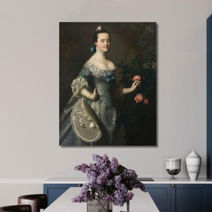 Hannah Loring John Singleton Copley jsg21 quadro stampato su tela