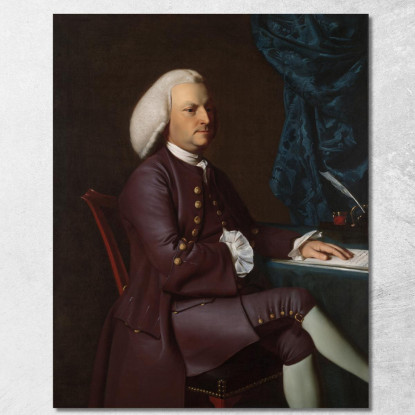 Isaac Smith Sr. John Singleton Copley jsg26 quadro stampato su tela