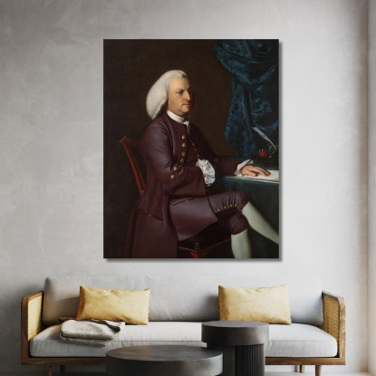 Isaac Smith Sr. John Singleton Copley jsg26 quadro stampato su tela