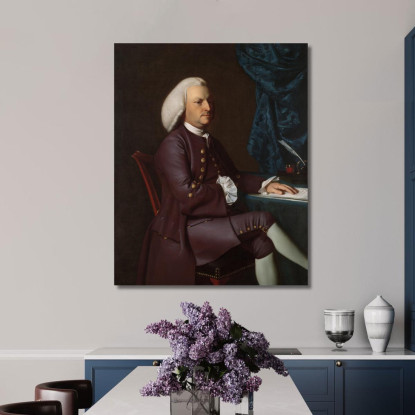 Isaac Smith Sr. John Singleton Copley jsg26 quadro stampato su tela