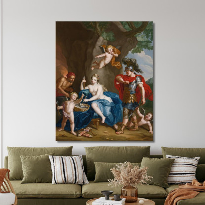 Marte Venere E Vulcano – La Fucina Di Vulcano John Singleton Copley jsg32 quadro stampato su tela
