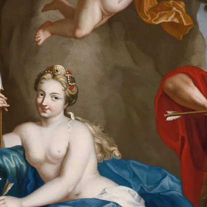 Marte Venere E Vulcano – La Fucina Di Vulcano John Singleton Copley jsg32 quadro stampato su tela