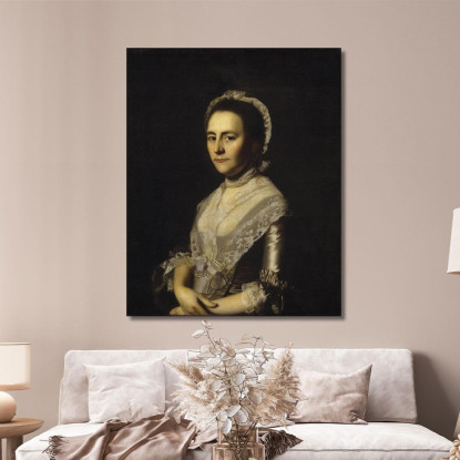 Signora Alexander Cumming Nata Elizabeth Goldthwaite In Seguito Signora John Bacon John Singleton Copley jsg34 quadro stampato