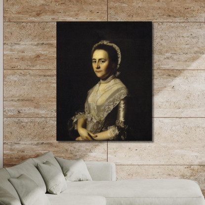 Signora Alexander Cumming Nata Elizabeth Goldthwaite In Seguito Signora John Bacon John Singleton Copley jsg34 quadro stampato