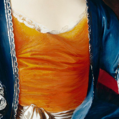 Signora Benjamin Hallowell John Singleton Copley jsg35 quadro stampato su tela