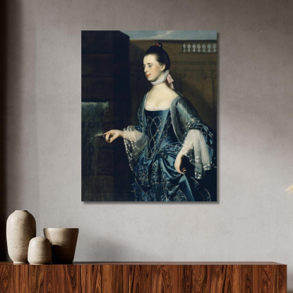 Signora Daniel Sargent – Mary Turner John Singleton Copley jsg39 quadro stampato su tela