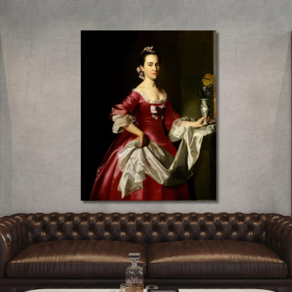 Signora George Watson John Singleton Copley jsg41 quadro stampato su tela