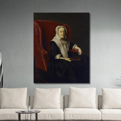 Signora John Powell – Anna Susan Dummer John Singleton Copley jsg44 quadro stampato su tela