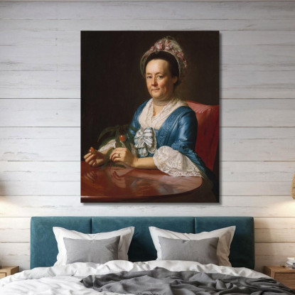 Signora John Winthrop John Singleton Copley jsg46 quadro stampato su tela
