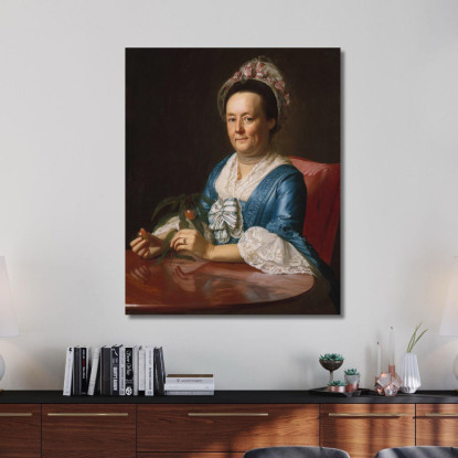 Signora John Winthrop John Singleton Copley jsg46 quadro stampato su tela