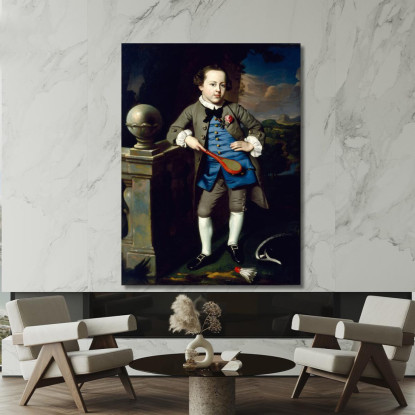 Ritratto Di Un Ragazzo John Singleton Copley jsg49 quadro stampato su tela