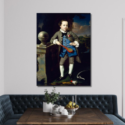 Ritratto Di Un Ragazzo John Singleton Copley jsg49 quadro stampato su tela