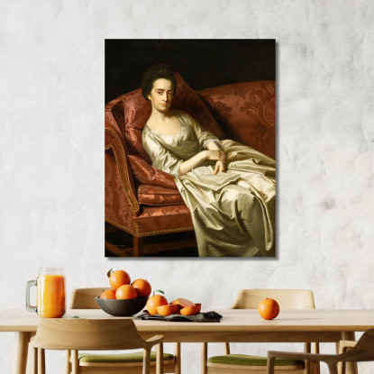 Ritratto Di Una Signora John Singleton Copley jsg50 quadro stampato su tela
