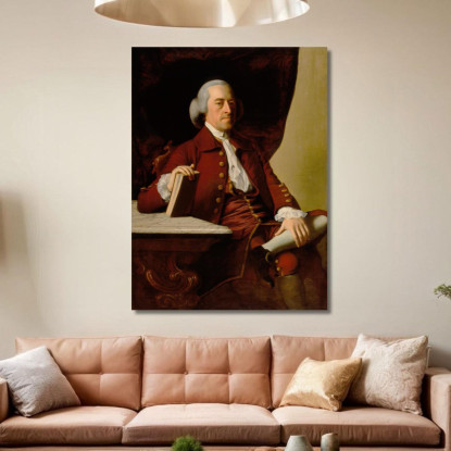 Ritratto Di Joseph Scott John Singleton Copley jsg52 quadro stampato su tela
